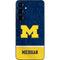 University of Michigan Jersey Split Galaxy S25 Skin